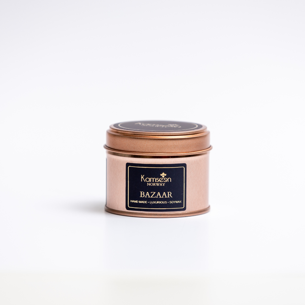 SCENTED CANDLES BAZAAR- Rose, Fruity & Leather