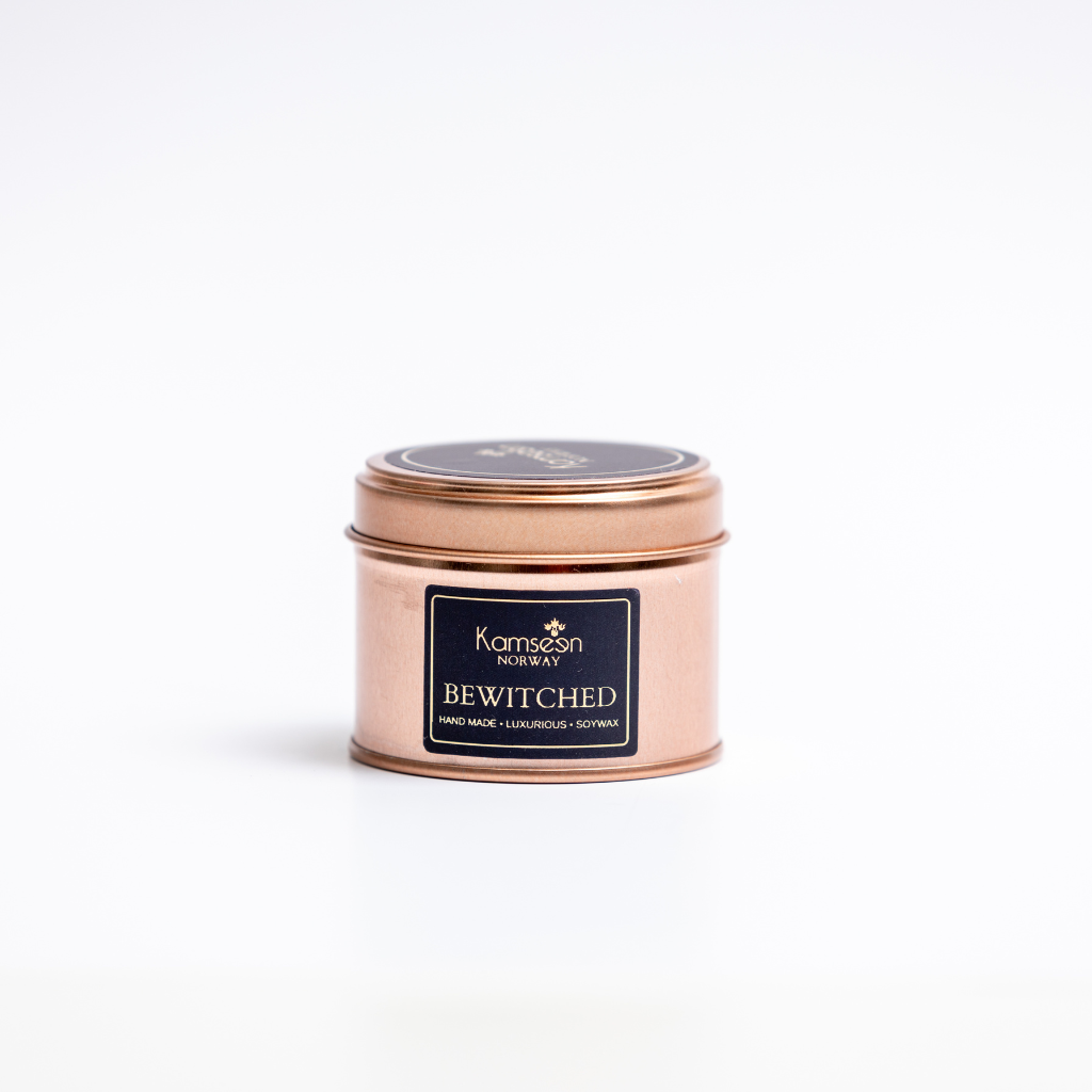 SCENTED CANDLE BEWITCHED-Bergamot, Orange & Green leaves