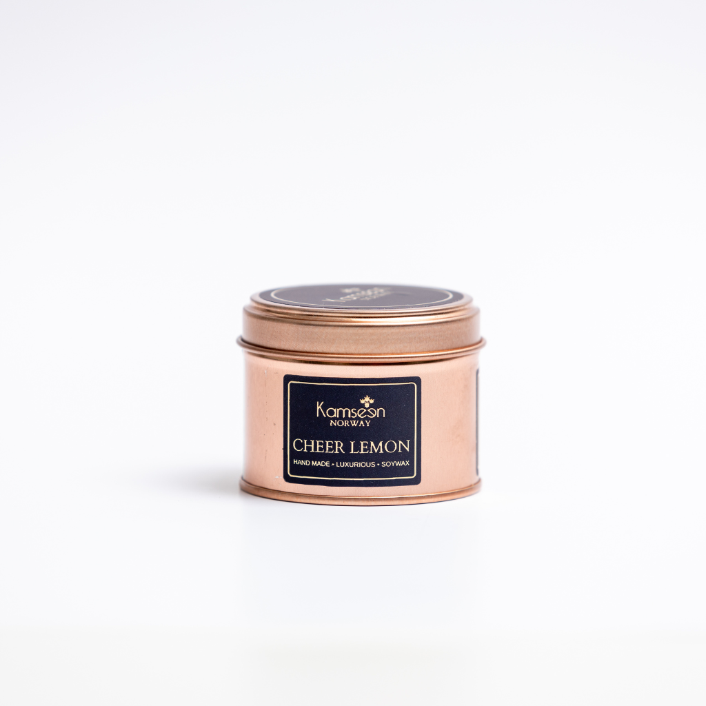 SCENTED CANDLE CHEER LEMON- Fresh lemon