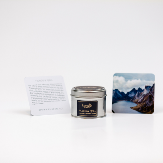 SCENTED CANDLES FJORDS & MOUNTAINS - Lavender, Myrrh and Tonka