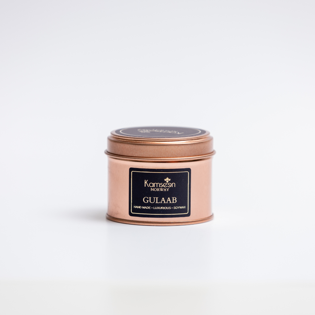 SCENTED CANDLE GULAAB- Rose, Bergamot & Iriswood
