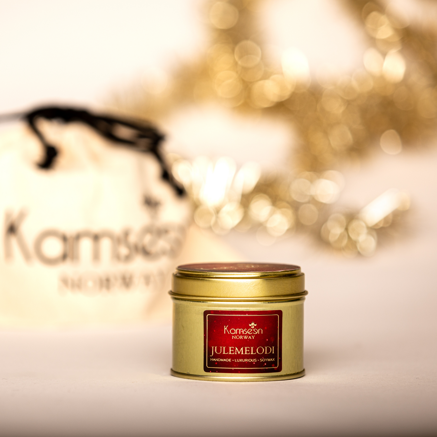 DUFTLYS JULEMELODI - Mandarin, Rose & Krydder