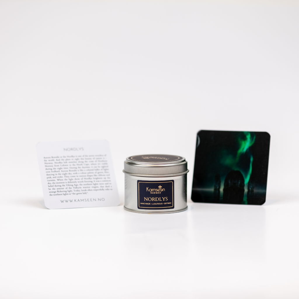 SCENTED LIGHT NORTHERN LIGHTS - Begamot, Labdanum & Leather