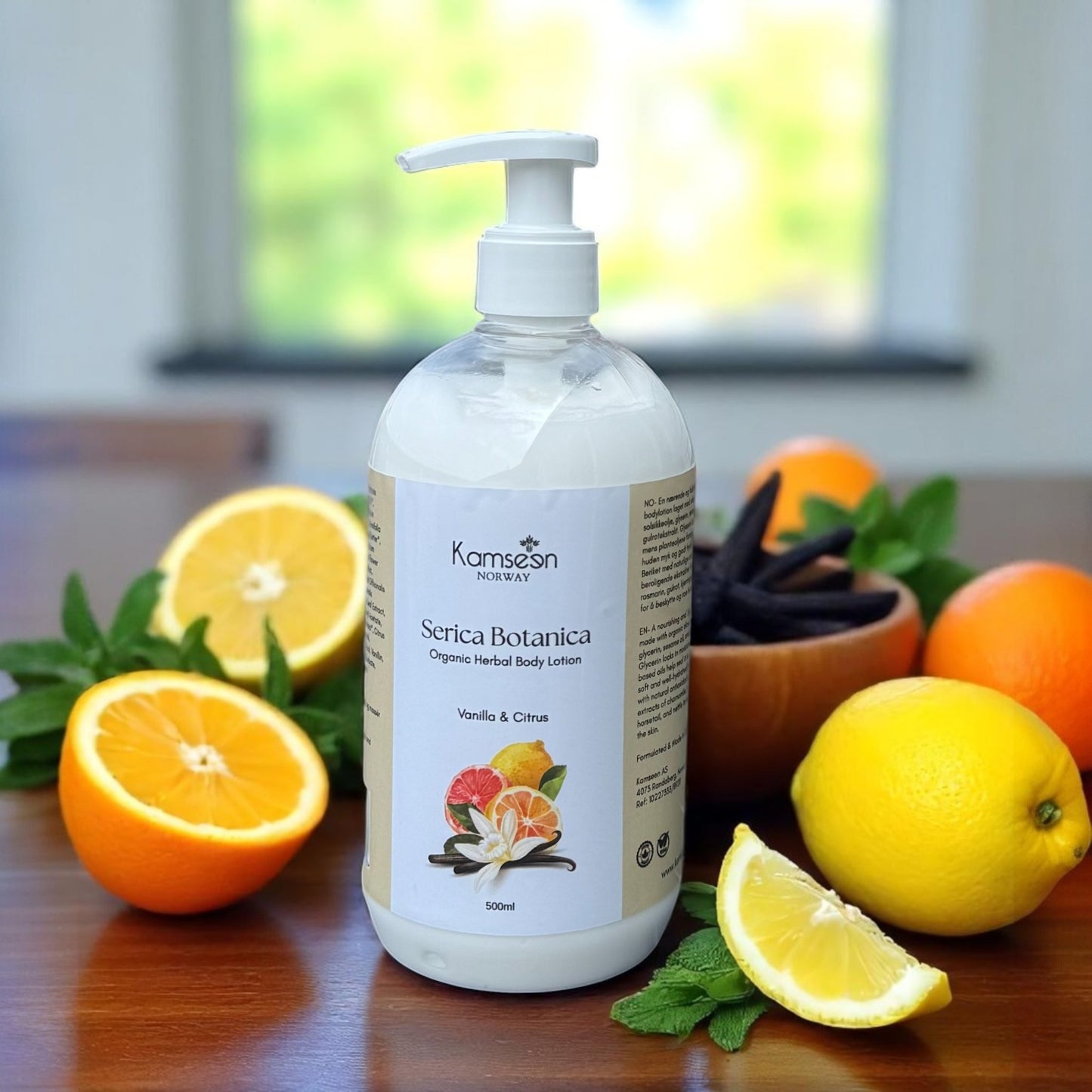 HAND & BODY LOTION - SERICA BOTANICA- Organic &  Herbal