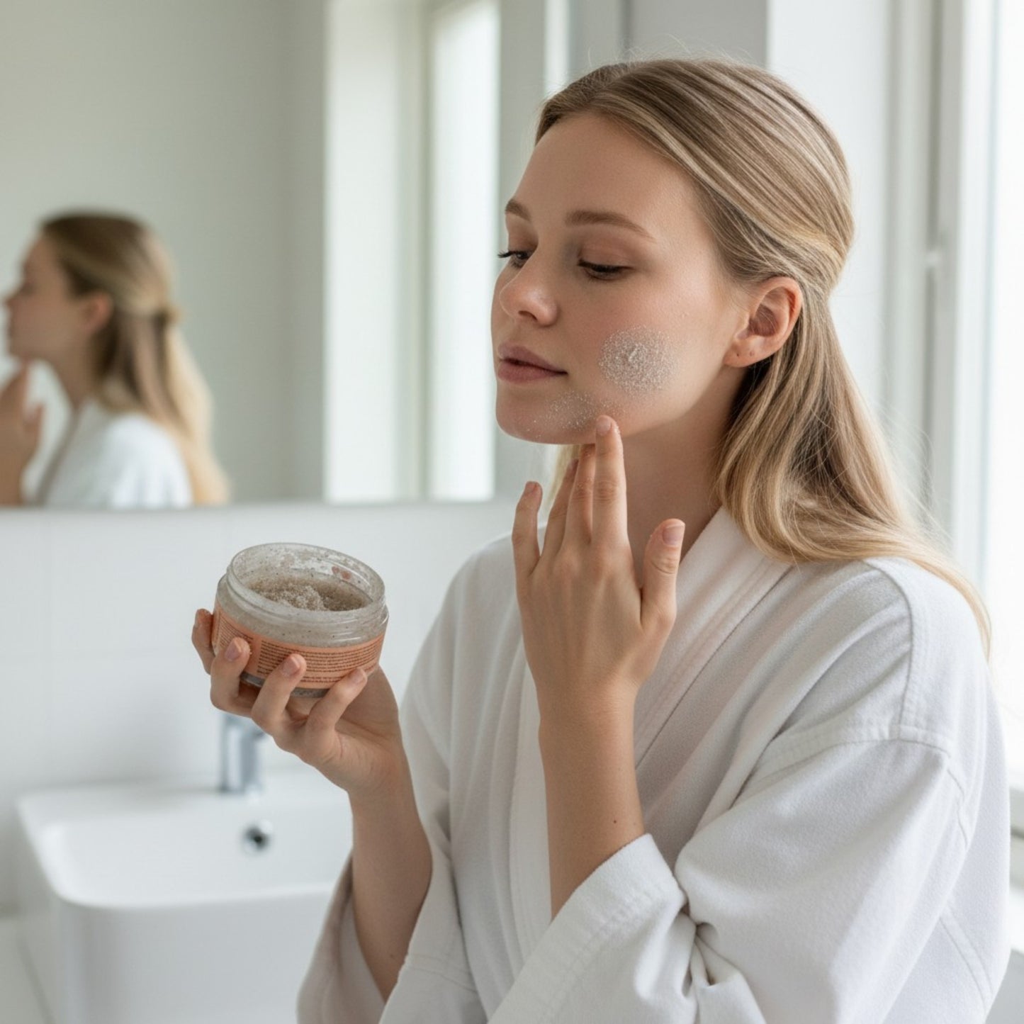 Face & Body Scrub Peau de Soie 400ml – Exfoliating & Glow Boosting