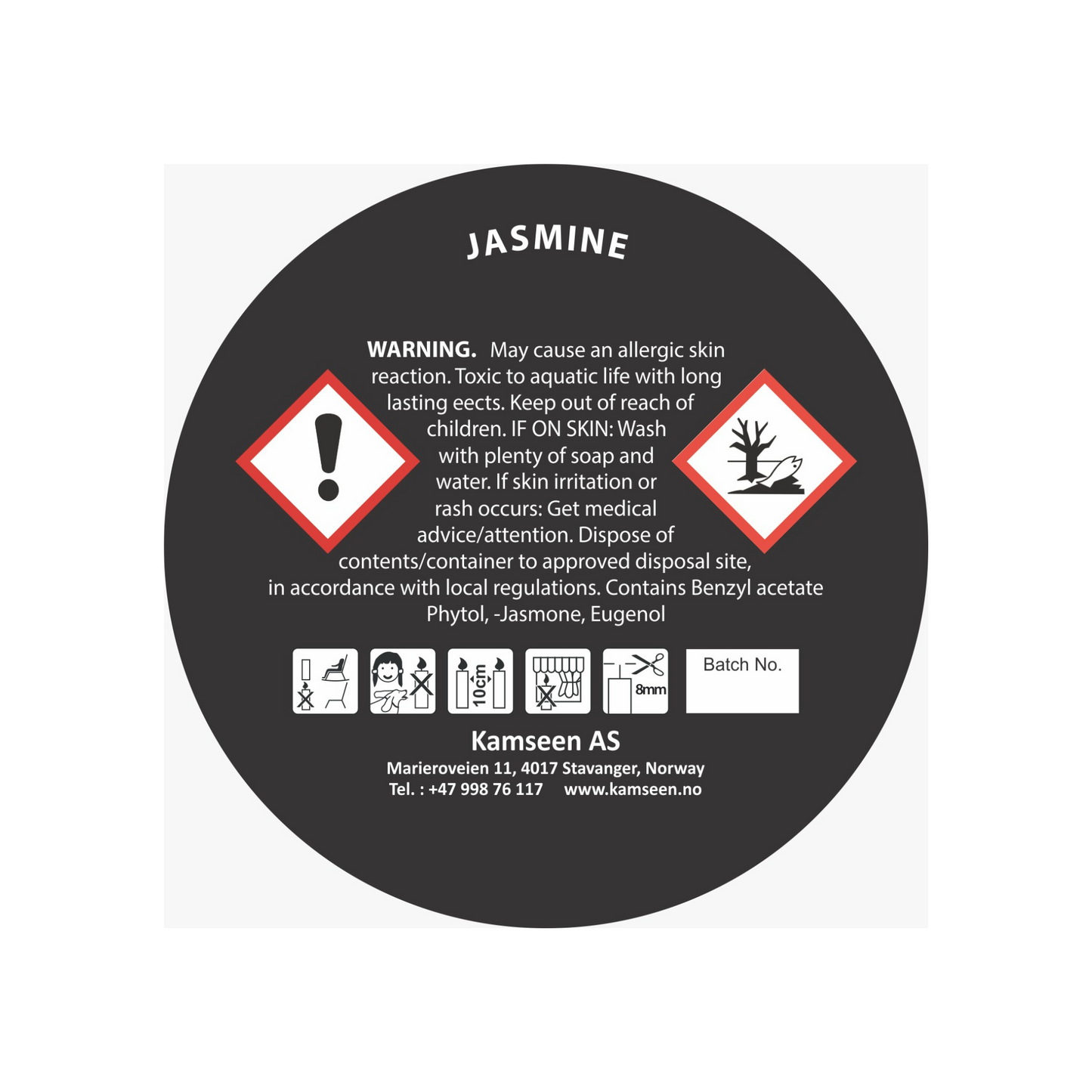 SCENTED CANDLE JASMINE