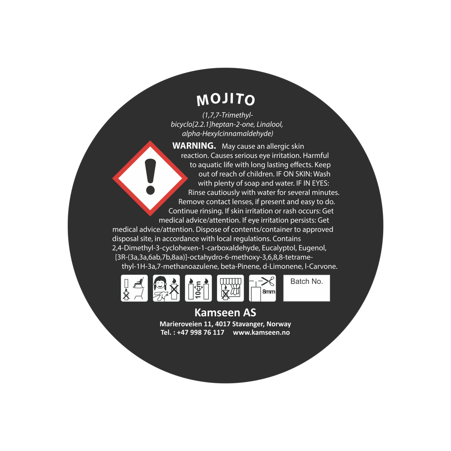 DUFTLYSE MOJITO - Spearmint, Ingefær og Tobak