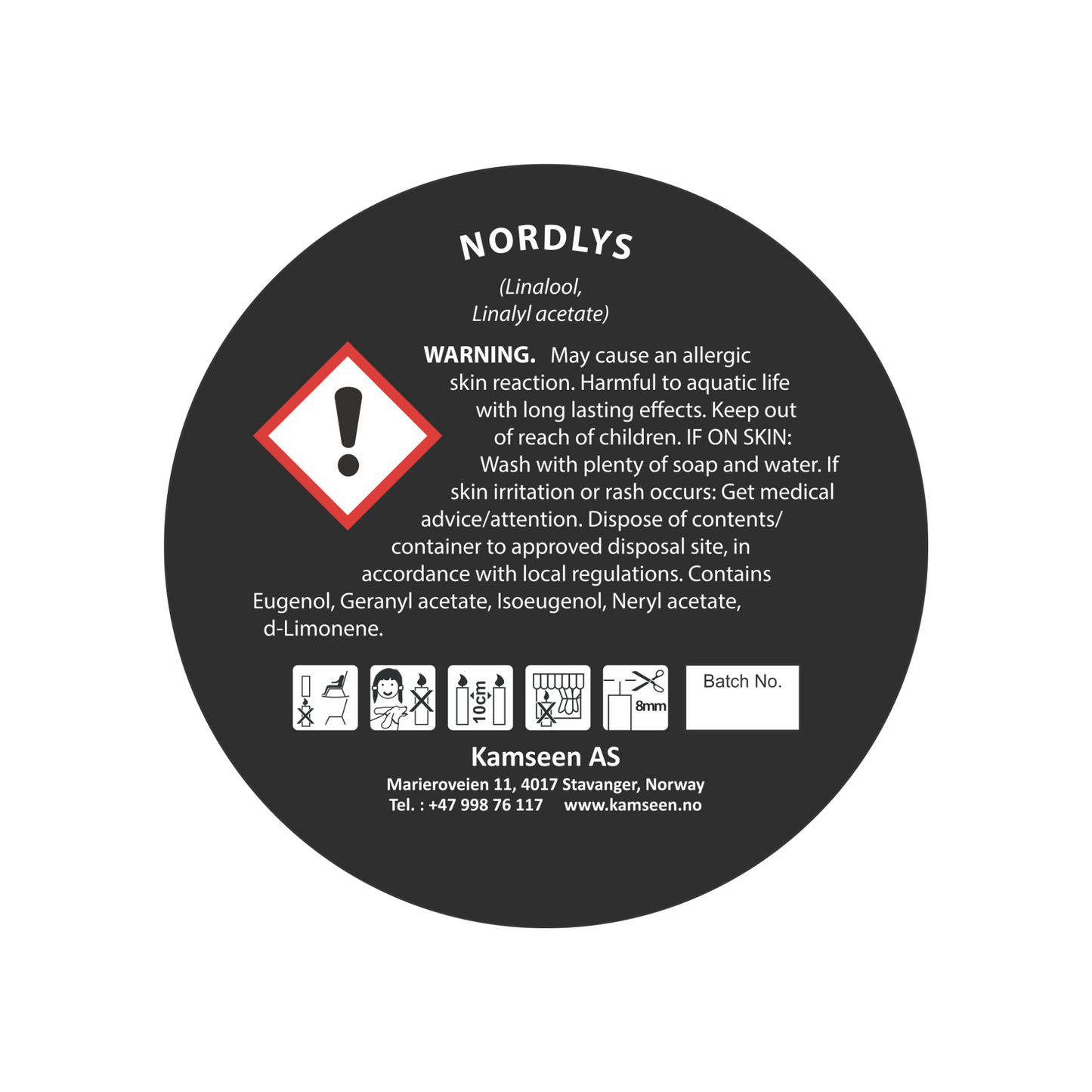 SCENTED LIGHT NORTHERN LIGHTS - Begamot, Labdanum & Leather