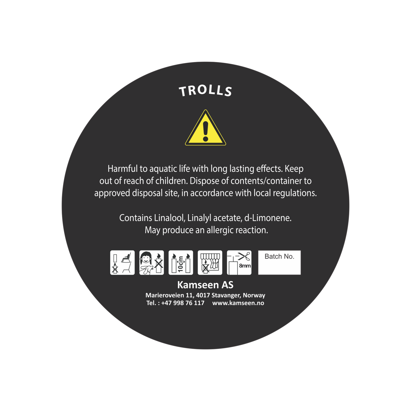 SCENTED CANDLES TROLLS- Pink pepper, Incense and Oudh