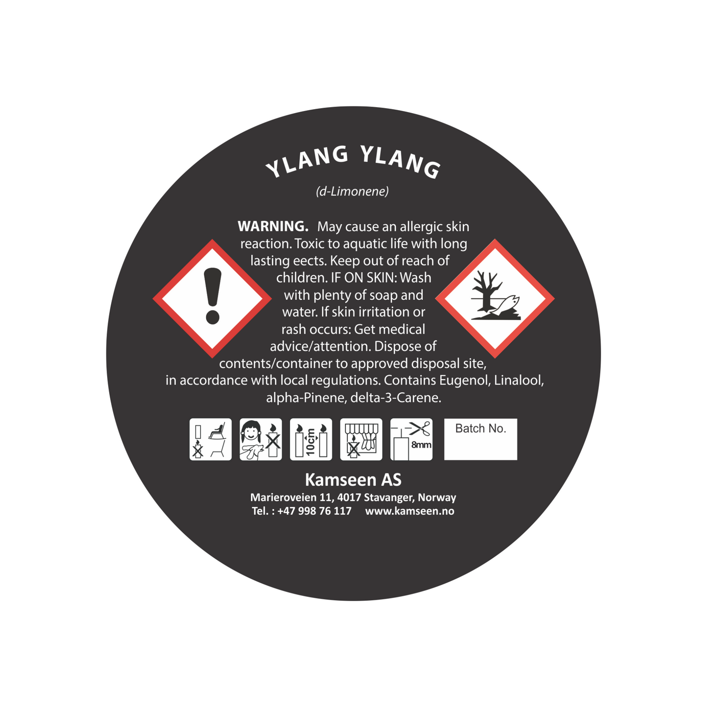 SCENTED CANDLE YLANG YLANG