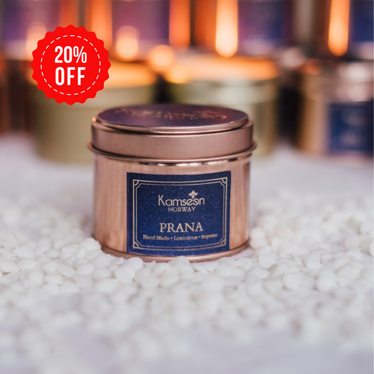 SCENTED CANDLE PRANA- Tuscan Leather