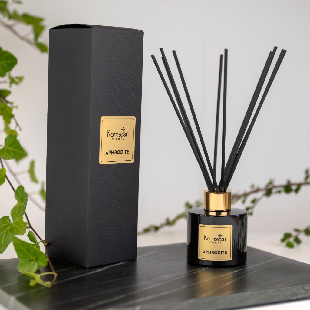 DUFTPINNER APHRODITE – Warm & Sensual Home Fragrance (Reed Diffuser)