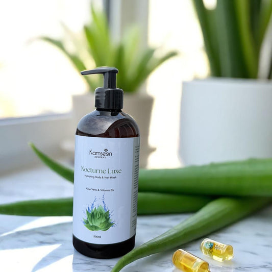 BODY & HAIR WASH- NOCTURNE LUXE- Aloe Vera & Vit B5