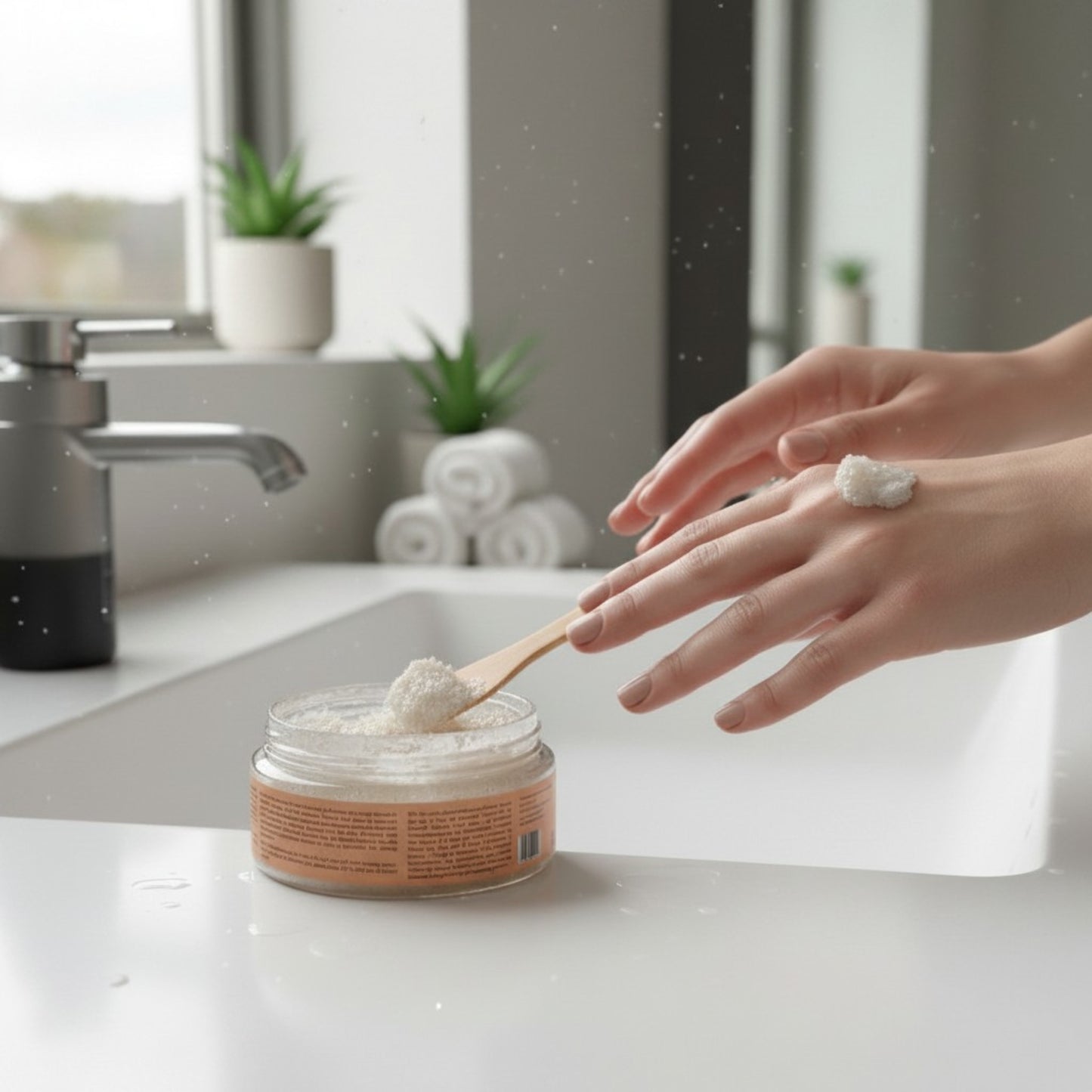 Face & Body Scrub Peau de Soie 400ml – Exfoliating & Glow Boosting