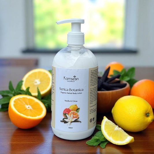HAND & BODY LOTION - SERICA BOTANICA- Organic &  Herbal