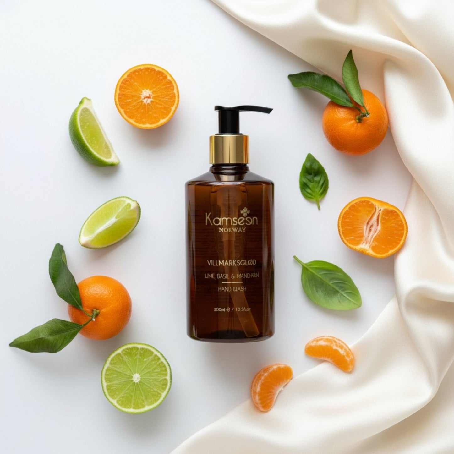 Silk Hand Wash Villmarksglød 300ml– Gentle Cleansing & Fresh Citrus Care