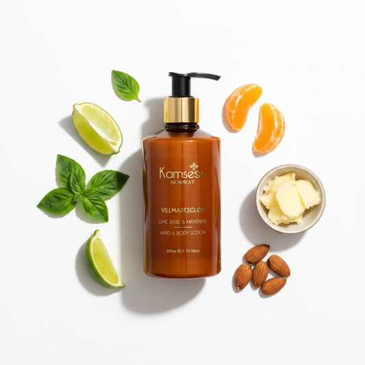Hand & Body Lotion Villmarksglød 300ml – Hydrating & Fresh Citrus Care