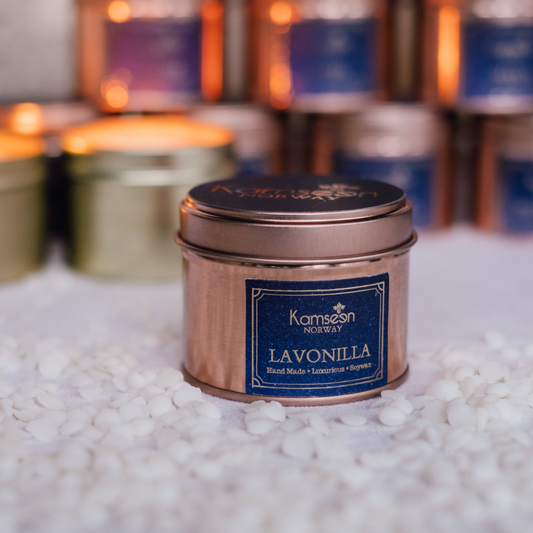 SCENTED CANDLE LAVONILLA- Coconut, Lavender &amp; Vanilla