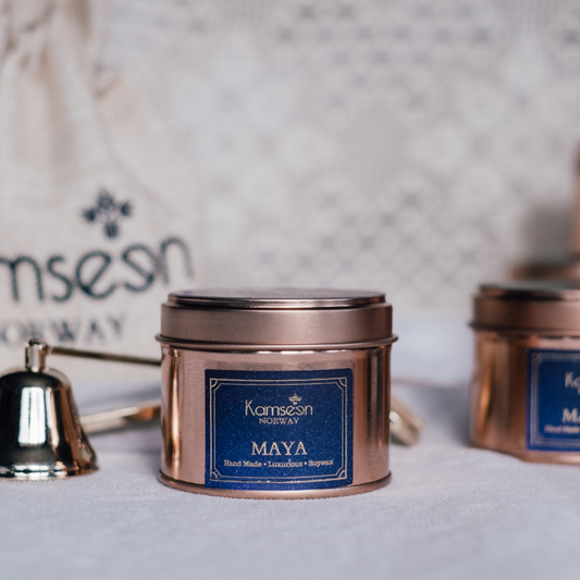 SCENTED CANDLE MAYA- Peony, Jasmine and Violet